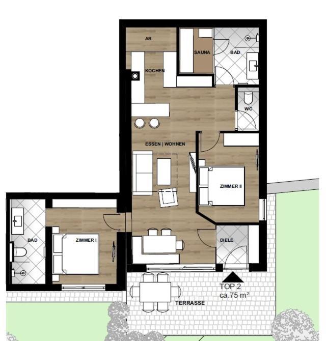 Appartement Alpenrot سانكت يوهان ايم بونغ المظهر الخارجي الصورة